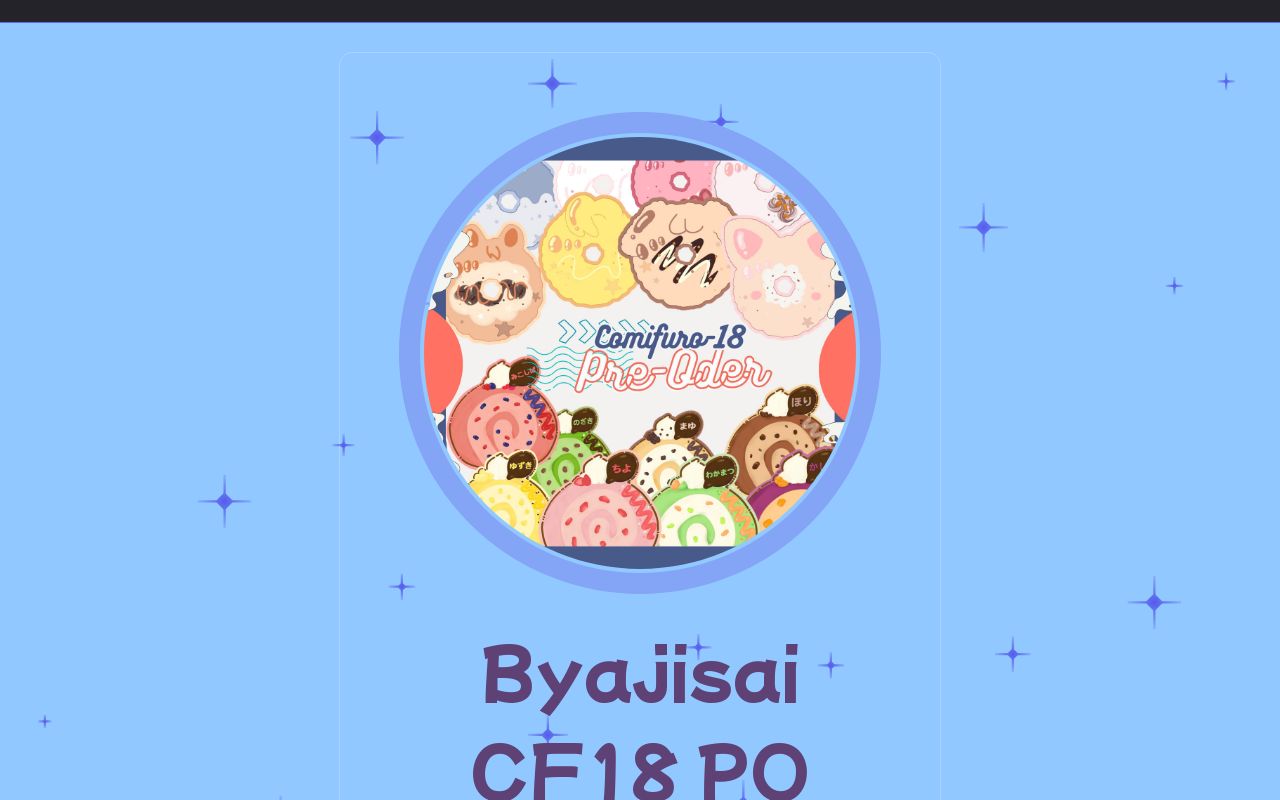 PO Stickers only Byajiasai